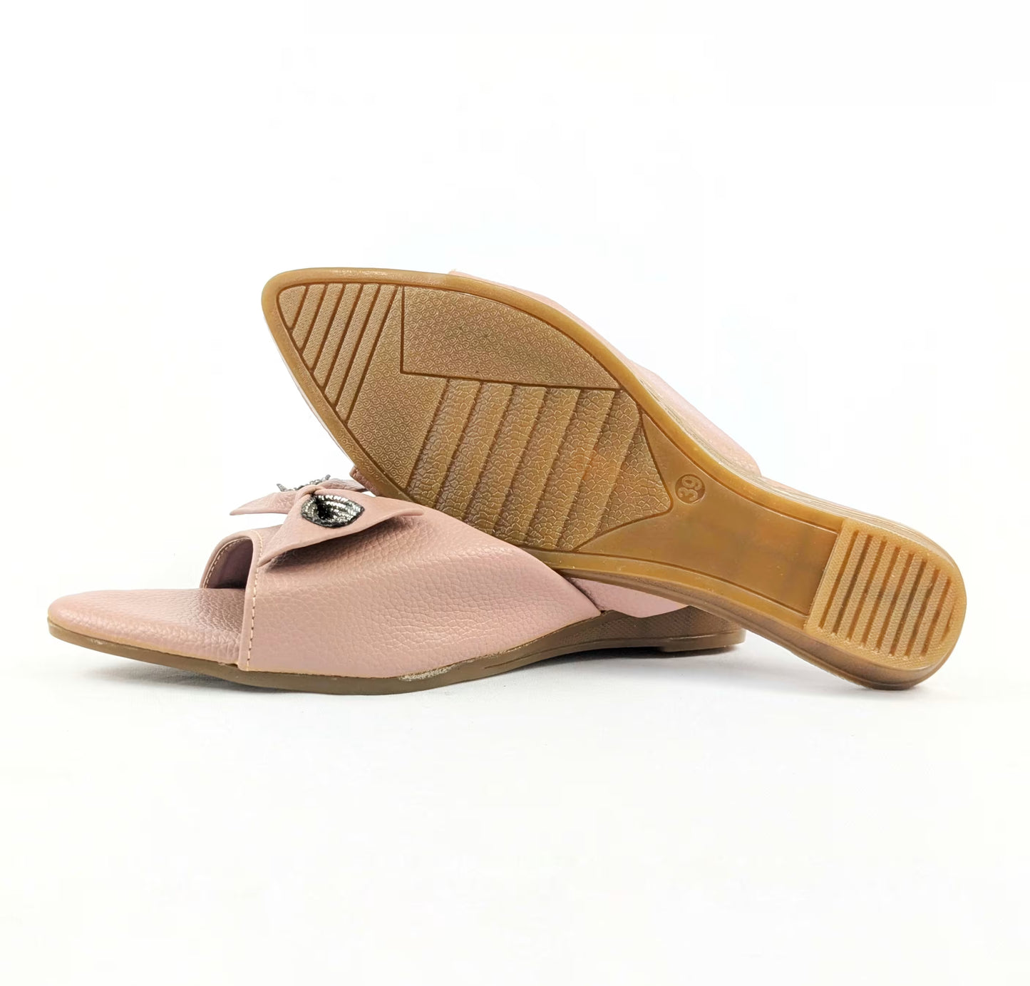 Nidima Women Embellished Ethnic Open Toe Flats