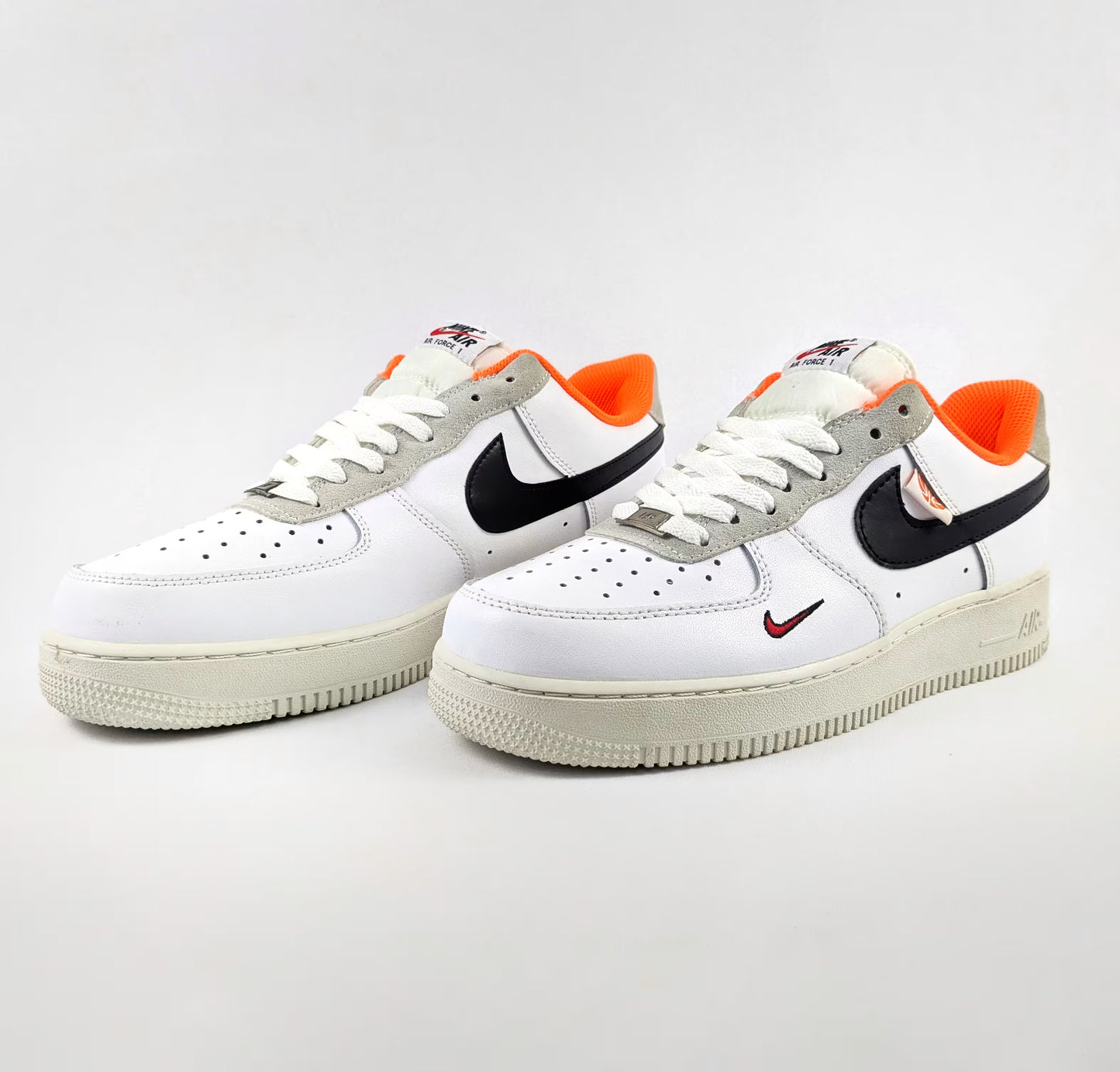 Nike Air Force 1 '07 LV8 'Hoops Pack White Total Orange' DX3357-100 - Overstocked