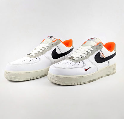 Nike Air Force 1 '07 LV8 'Hoops Pack White Total Orange' DX3357-100 - Overstocked
