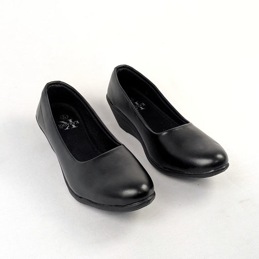 Karaddi Black Bellies Formal Office Belly for Women, Girls, Ladies, Nurse