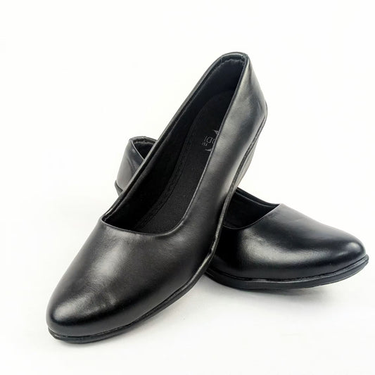 Karaddi Black Bellies Formal Office Belly for Women, Girls, Ladies, Nurse