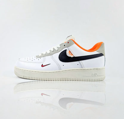 Nike Air Force 1 '07 LV8 'Hoops Pack White Total Orange' DX3357-100 - Overstocked