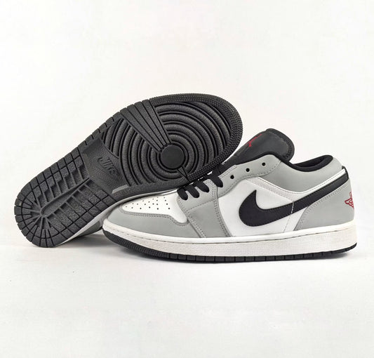 Air Jordan 1 Low "Light Smoke Grey" - Overstocked